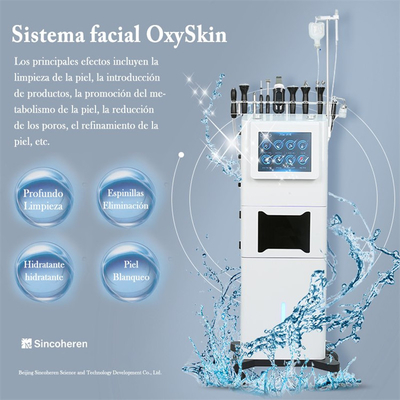 Hydrodermabrasion 1台の機械に付き女性の美顔術きれいな6台10.4インチ スクリーンSincoheren